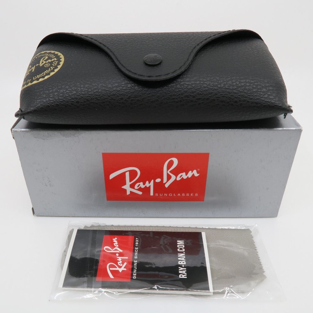 Ray-Ban RB 3565 001/51JACK Gold/Blue-Brown Grdt. - Picture 9 of 9
